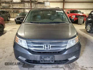 2013 Honda Odyssey Touring with VIN 5FNRL5H95DB012005, listed as a Copart auction lot 46259115 with 195,534 mi miles and Salvage Title. Bid and sale history available at carsss.com. Image 5.