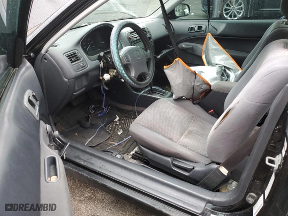 1997 Honda Civic DX with VIN 1HGEJ6220VL024777, listed as a Copart auction lot 81893044 with 180,967 mi miles and Salvage Title. Bid and sale history available at carsss.com. Image 8.
