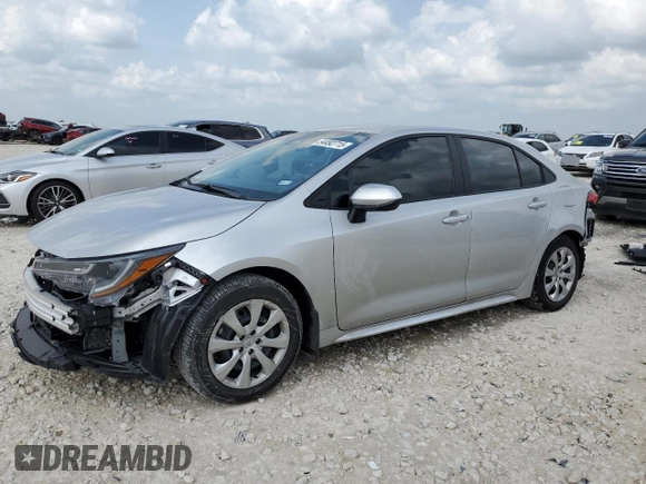 2024 Toyota Corolla LE with VIN 5YFB4MDE9RP212053, listed as a Copart auction lot 54492715 with 6,104 mi miles and Salvage title. Bid and sale history available at DreamBid. Image 1.
