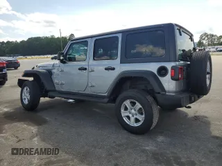 2021 Jeep Wrangler Unlimited Sport S z VIN 1C4HJXDN3MW637613, wystawiony jako Copart lot #63223055 z przebiegiem 66 380 mil mil oraz Szkoda całkowita • Salvage title. Historia ofert i sprzedaży dostępna na DreamBid. Obrazek 2.
