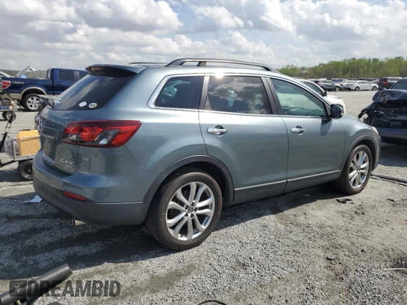 2013 Mazda CX-9 Grand Touring z VIN JM3TB3DA7D0406415, wystawiony jako Copart lot #51395995 z przebiegiem 104 817 mil mil oraz Szkoda całkowita • Salvage title. Historia ofert i sprzedaży dostępna na DreamBid. Obrazek 3.