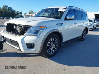 2020 Nissan Armada SL with VIN JN8AY2ND0L9111866, listed as a IAAI auction lot 41304192 with 70,367 mi miles. Bid and sale history available at carsss.com. Image 17.