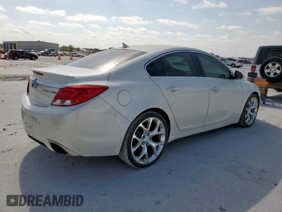 2012 Buick Regal GS with VIN 2G4GV5GV1C9104839, listed as a Copart auction lot 53505045 with 109,375 mi miles and Clean Title. Bid and sale history available at carsss.com. Image 3.