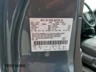 2008 Ford Escape Limited z VIN 1FMCU04138KB77500, wystawiony jako Copart lot #51249415 z przebiegiem 106 667 mil mil oraz Szkoda całkowita • Salvage title. Historia ofert i sprzedaży dostępna na DreamBid. Obrazek 12.