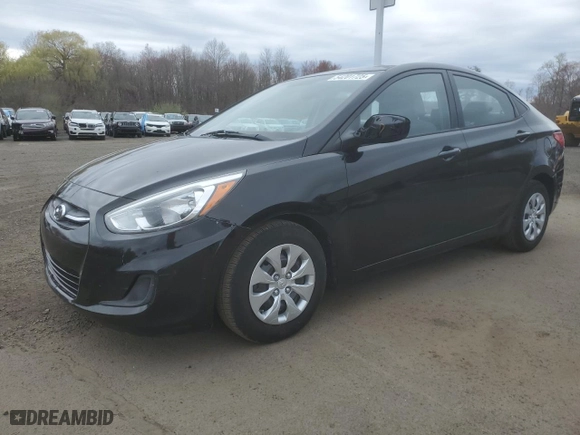 2016 Hyundai Accent SE with VIN KMHCT4AE2GU112433, listed as a Copart auction lot 54201725 with 117,730 mi miles and Clean Title. Bid and sale history available at carsss.com. Image 1.
