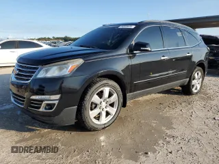 2016 Chevrolet Traverse LTZ z VIN 1GNKRJKD0GJ109851, wystawiony jako Copart lot #44320925 z przebiegiem Nie podano mil oraz Szkoda całkowita • Salvage title. Historia ofert i sprzedaży dostępna na DreamBid. Obrazek 1.