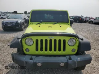 2016 Jeep Wrangler Unlimited Sport RHD with VIN 1C4BJWKG6GL321455, listed as a Copart auction lot 58785665 with 174,553 mi miles and Salvage title. Bid and sale history available at DreamBid. Image 5.