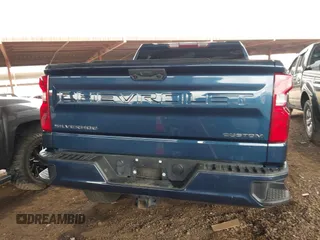2022 Chevrolet Silverado 1500 Custom with VIN 3GCPDBEK2NG522754, listed as a IAAI auction lot 41446911 with 19,575 mi miles. Bid and sale history available at carsss.com. Image 17.