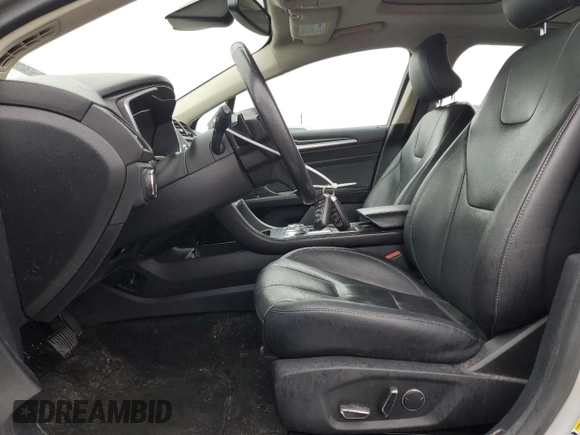 2019 Ford Fusion Titanium with VIN 3FA6P0D99KR242616, listed as a Copart auction lot 57525635 with 79,518 mi miles and Salvage title. Bid and sale history available at DreamBid. Image 7.