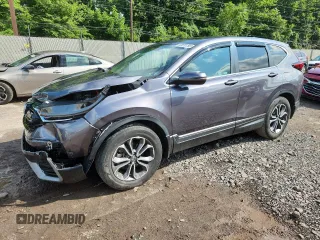 2021 Honda CR-V EX with VIN 2HKRW2H50MH663160, listed as a Copart auction lot 63870795 with 32,130 mi miles and Salvage title. Bid and sale history available at DreamBid. Image 1.