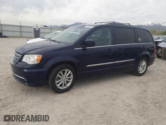 2016 Chrysler Town & Country Touring with VIN 2C4RC1BG2GR215801, listed as a Copart auction lot 54091535 with 144,347 mi miles and Clean Title. Bid and sale history available at carsss.com. Image 1.