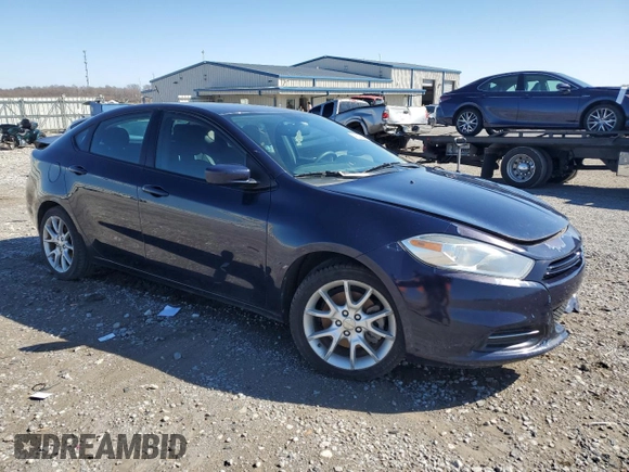 2013 Dodge Dart SXT with VIN 1C3CDFBA1DD241952, listed as a Copart auction lot 49326915 with Not Provided miles and Salvage Title. Bid and sale history available at carsss.com. Image 4.