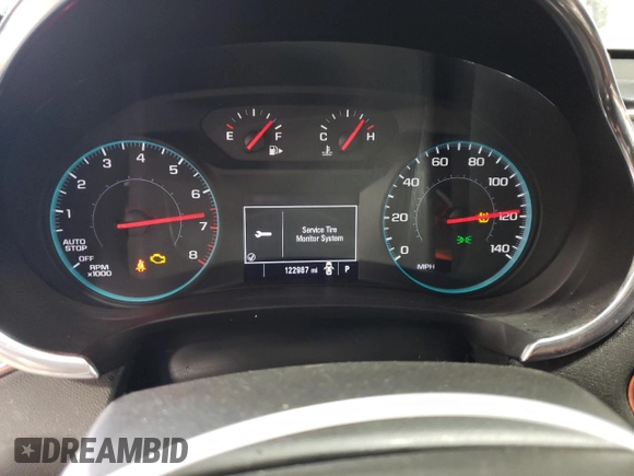 2019 Chevrolet Malibu LT with VIN 1G1ZD5ST3KF112784, listed as a Copart auction lot 55143335 with 122,987 mi miles and Salvage Title. Bid and sale history available at DreamBid. Image 9.