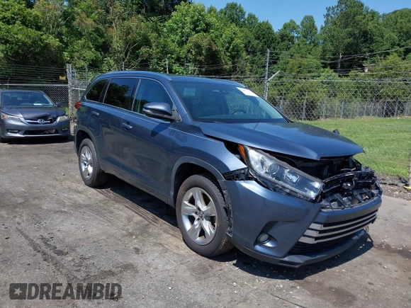 2017 Toyota Highlander Limited z VIN 5TDYZRFH5HS211505, wystawiony jako IAAI lot #42558655 z przebiegiem 127 368 mil mil oraz . Historia ofert i sprzedaży dostępna na DreamBid. Obrazek 1.