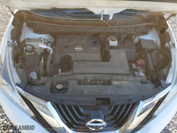 2015 Nissan Murano Platinum with VIN 5N1AZ2MH9FN254108, listed as a Copart auction lot 50627235 with 109,655 mi miles and Salvage Title. Bid and sale history available at carsss.com. Image 12.