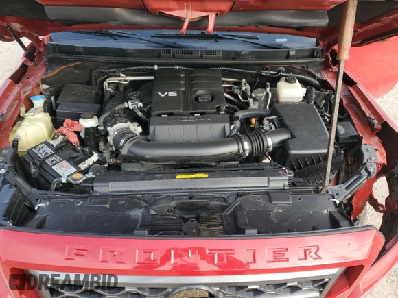 2022 Nissan Frontier Pro-X with VIN 1N6ED1EJ1NN639528, listed as a Copart auction lot 45514865 with 56,559 mi miles and Salvage title. Bid and sale history available at DreamBid. Image 11.