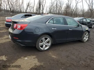 2013 Chevrolet Malibu LTZ with VIN 1G11J5SX7DF223298, listed as a Copart auction lot 46810435 with 126,125 mi miles and Salvage Title. Bid and sale history available at carsss.com. Image 3.