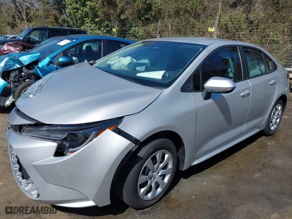 2024 Toyota Corolla LE with VIN 5YFB4MDE8RP152430, listed as a IAAI auction lot 41686276 with 4,142 mi miles. Bid and sale history available at carsss.com. Image 17.