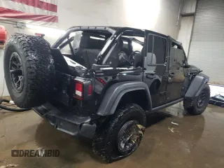 2023 Jeep Wrangler Sport Altitude with VIN 1C4HJXDG6PW635120, listed as a Copart auction lot 77864744 with 31,830 mi miles and Salvage Title. Bid and sale history available at DreamBid. Image 3.