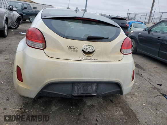 2017 Hyundai Veloster with VIN KMHTC6AD8HU310860, listed as a Copart auction lot 42170923 with 97,009 mi miles. Bid and sale history available at carsss.com. Image 6.