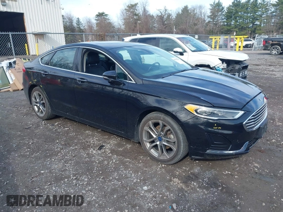 2019 Ford Fusion SEL with VIN 3FA6P0CD8KR265181, listed as a IAAI auction lot 41942425 with 66,228 mi miles and . Bid and sale history available at DreamBid. Image 1.