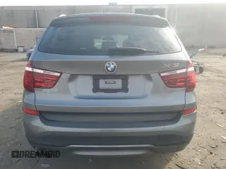 2017 BMW X3 xDrive28i with VIN 5UXWX9C58H0T06410, listed as a Copart auction lot 49134075 with 108,456 mi miles and Clean Title. Bid and sale history available at DreamBid. Image 6.
