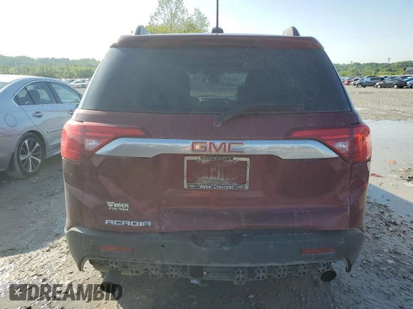 2017 GMC Acadia SLT with VIN 1GKKNMLS4HZ139963, listed as a Copart auction lot 50227995 with 96,975 mi miles and Salvage title. Bid and sale history available at DreamBid. Image 6.