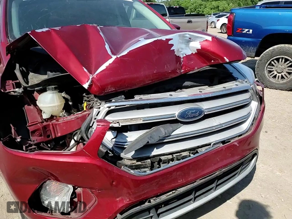 2019 Ford Escape SE with VIN 1FMCU0GD3KUA67774, listed as a Copart auction lot 52457735 with 85,117 mi miles and Salvage Title. Bid and sale history available at carsss.com. Image 12.