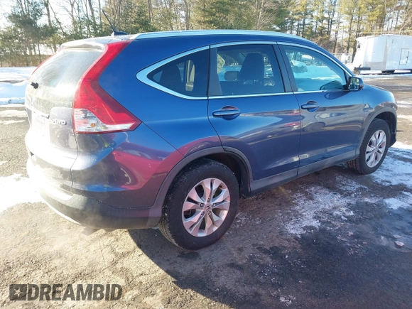 2014 Honda CR-V EX-L with VIN 2HKRM4H75EH613360, listed as a IAAI auction lot 41464112 with 100,797 mi miles. Bid and sale history available at carsss.com. Image 4.