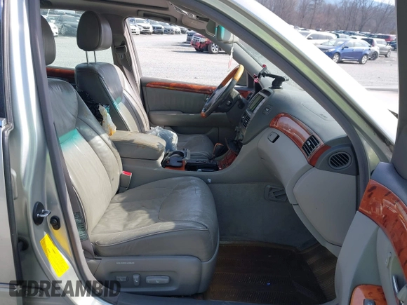 2002 Lexus LS 430 with VIN JTHBN30F320091170, listed as a IAAI auction lot 41816208 with Not Provided miles and . Bid and sale history available at carsss.com. Image 5.