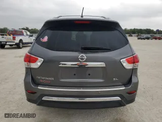 2016 Nissan Pathfinder SL with VIN 5N1AR2MN4GC624996, listed as a Copart auction lot 48288295 with 39,925 mi miles and Salvage Title. Bid and sale history available at carsss.com. Image 6.