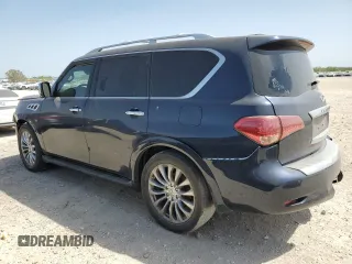 2016 Infiniti QX80 with VIN JN8AZ2NF8G9611892, listed as a Copart auction lot 50199605 with 174,437 mi miles and Clean title. Bid and sale history available at DreamBid. Image 2.