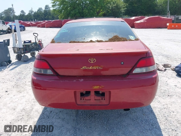 1999 Toyota Solara SE with VIN 2T1CF22P0XC246516, listed as a IAAI auction lot 41998741 with 262,659 mi miles. Bid and sale history available at carsss.com. Image 16.