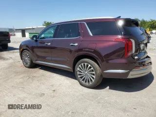 2025 Hyundai Palisade Calligraphy z VIN KM8R74GE3SU837568, wystawiony jako Copart lot #53515885 z przebiegiem 6 465 mil mil oraz Szkoda całkowita • Salvage title. Historia ofert i sprzedaży dostępna na DreamBid. Obrazek 2.