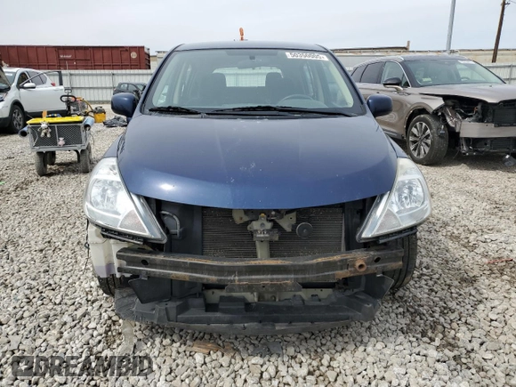 2012 Nissan Versa S with VIN 3N1BC1CP9CK202060, listed as a Copart auction lot 50350005 with 98,988 mi miles and Salvage Title. Bid and sale history available at carsss.com. Image 5.