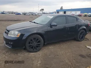 2013 Dodge Avenger SXT with VIN 1C3CDZCB8DN713485, listed as a Copart auction lot 50577335 with 81,823 mi miles and Clean Title. Bid and sale history available at carsss.com. Image 1.