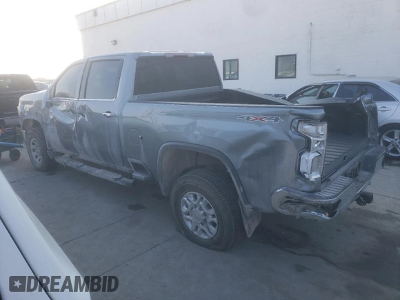 2024 Chevrolet Silverado 3500HD LTZ with VIN 2GC4YUEYXR1174613, listed as a Copart auction lot 83714764 with 7,123 mi miles and Salvage Title. Bid and sale history available at carsss.com. Image 2.