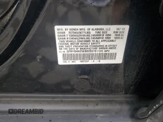 2014 Acura MDX with VIN 5FRYD4H25EB020319, listed as a Copart auction lot 48024655 with 112,842 mi miles and Salvage Title. Bid and sale history available at carsss.com. Image 14.