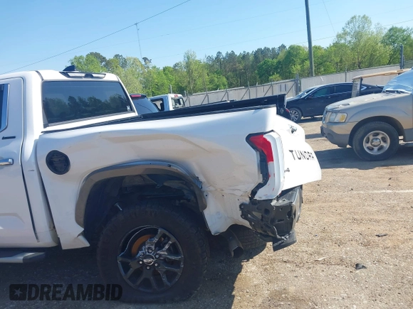 2023 Toyota Tundra Limited with VIN 5TFJA5DB1PX078704, listed as a IAAI auction lot 41997320 with 40,899 mi miles and . Bid and sale history available at DreamBid. Image 19.
