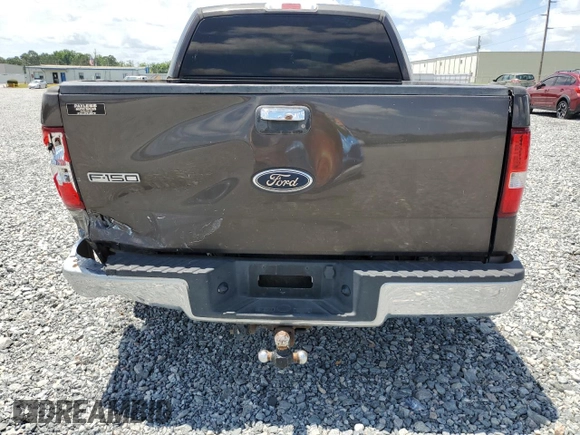 2005 Ford F-150 XLT with VIN 1FTRW12W05KD46817, listed as a Copart auction lot 60989615 with Not provided miles and Salvage title. Bid and sale history available at DreamBid. Image 6.