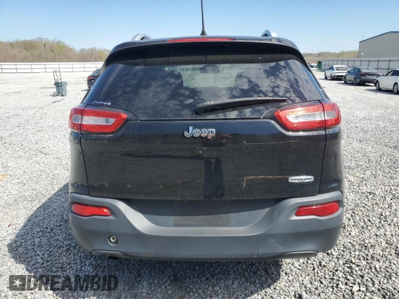 2018 Jeep Cherokee Latitude Plus with VIN 1C4PJLLB6JD553255, listed as a Copart auction lot 50999745 with 95,828 mi miles and Clean Title. Bid and sale history available at DreamBid. Image 6.