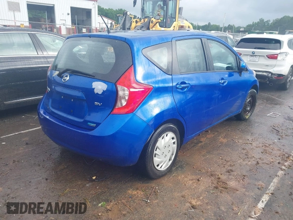 2014 Nissan Note S with VIN 3N1CE2CP2EL425185, listed as a IAAI auction lot 42253104 with 151,553 mi miles and . Bid and sale history available at DreamBid. Image 4.