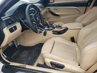 2015 BMW 4 Series 435i with VIN WBA3R1C5XFK194384, listed as a Copart auction lot 53461245 with 104,233 mi miles and Salvage Title. Bid and sale history available at carsss.com. Image 7.