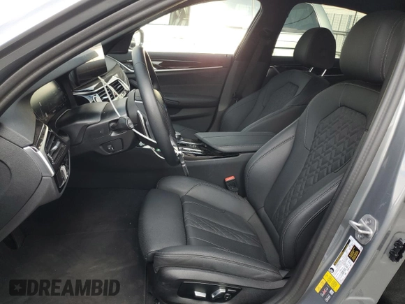 2023 BMW 5 Series 530e with VIN WBA13AG02PCL93920, listed as a Copart auction lot 43456315 with 14,769 mi miles and Salvage title. Bid and sale history available at DreamBid. Image 7.