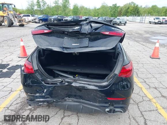 2024 Mercedes-Benz C 300 with VIN W1KAF4HB3RR212857, listed as a IAAI auction lot 42319945 with 5,652 mi miles and . Bid and sale history available at DreamBid. Image 16.