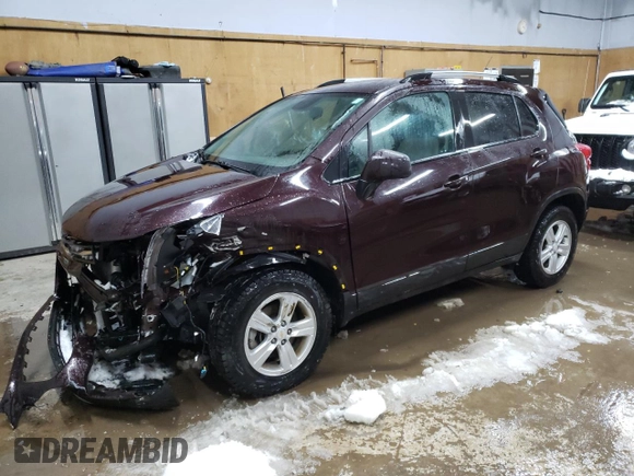 2021 Chevrolet Trax LT with VIN KL7CJPSB8MB328890, listed as a Copart auction lot 45147505 with 88,048 mi miles and Non Repairable. Bid and sale history available at carsss.com. Image 1.