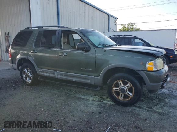 2002 Ford Explorer XLT with VIN 1FMZU63K82ZC99176, listed as a Copart auction lot 51237725 with Not Provided miles and Salvage Title. Bid and sale history available at DreamBid. Image 4.