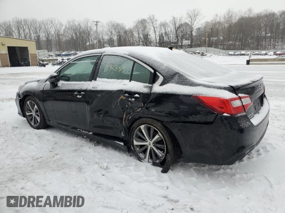 2018 Subaru Legacy Limited with VIN 4S3BNEN66J3021052, listed as a Copart auction lot 43424525 with 89,293 mi miles and Salvage Title. Bid and sale history available at carsss.com. Image 2.