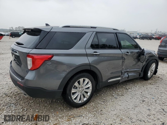 2023 Ford Explorer Limited with VIN 1FMSK7FH5PGC35256, listed as a Copart auction lot 49221975 with 10,856 mi miles and Clean Title. Bid and sale history available at carsss.com. Image 3.