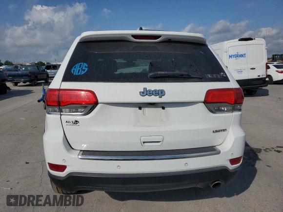 2019 Jeep Grand Cherokee Limited with VIN 1C4RJEBG8KC751635, listed as a Copart auction lot 57464385 with Not provided miles and Salvage title. Bid and sale history available at DreamBid. Image 6.